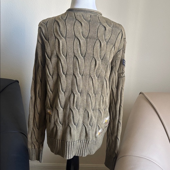 Ralph Lauren Olive Women's Crewneck Sweater ( New ) - Picture 3 of 13